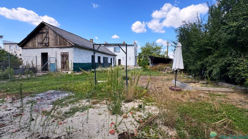 A family house on Jarná Street in Novosad with a grassy and concrete garden.