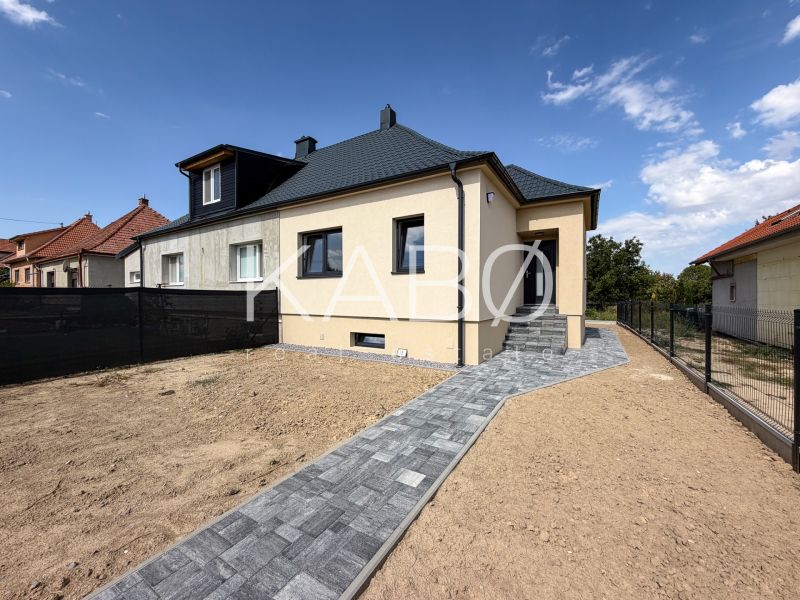 A family house on Trnavská Street in Nitra with an access path and a yard.