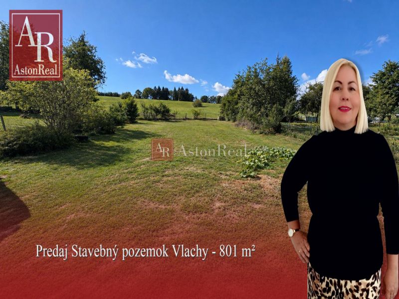 Beautiful natural scenery for residential plots in Vlachy, ideal for construction.