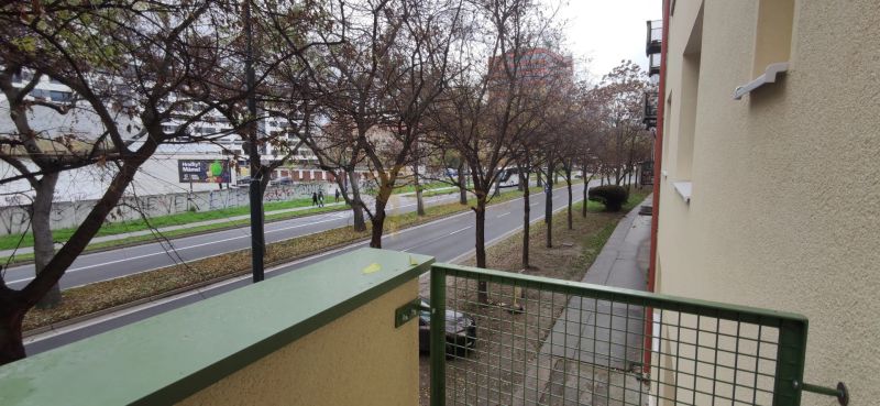 Karadžičova Street in Bratislava - Old Town with a tree-lined road.