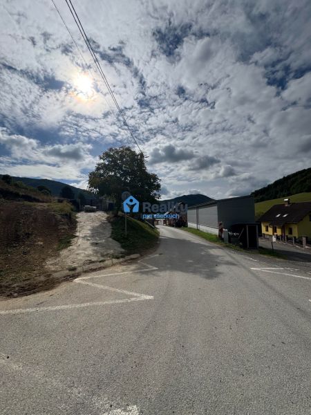 A path with a beautiful view of the surrounding nature in Považská Bystrica, Residential plots.