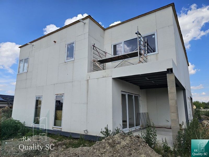 Unfinished construction of a family house on Lichnerova Street in Senec.