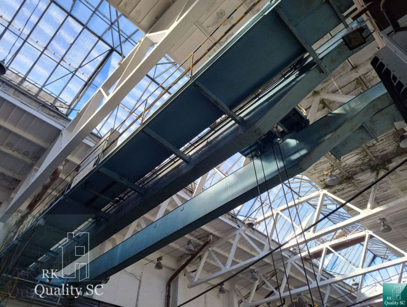 Interior constructed in Warehouses and halls, skylight allowing natural light.