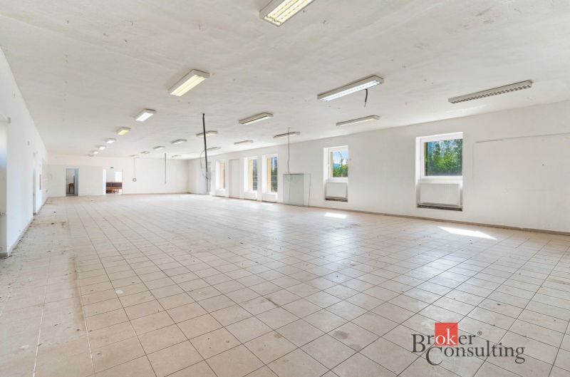 Spacious commercial spaces with windows and tiles await renovation.