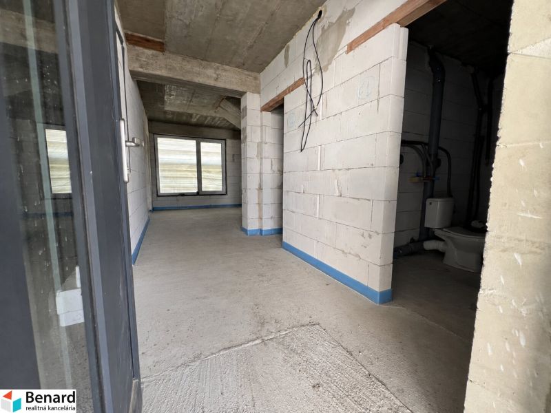 Ongoing renovation of commercial spaces with access to the terrace.