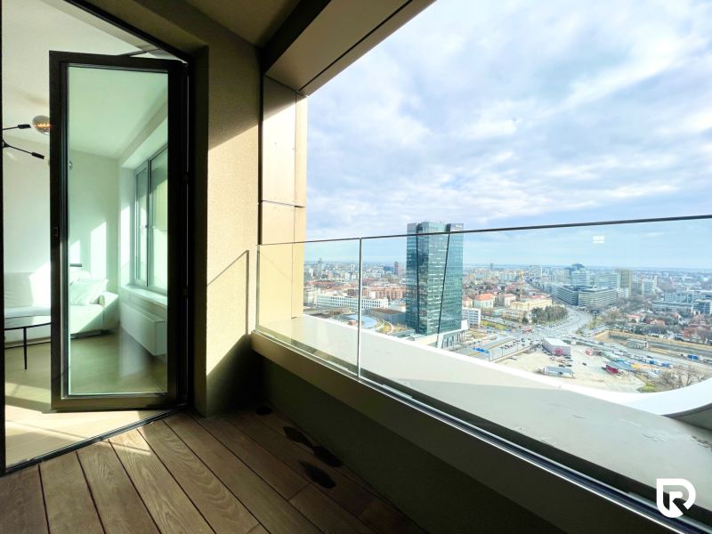 View from a 2-room apartment in Bratislava - Old Town on Továrenská Street.