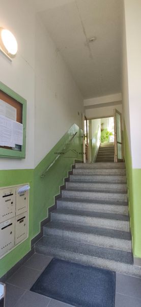 Staircase in an apartment building on Sečovská Street in Bratislava - Ružinov.