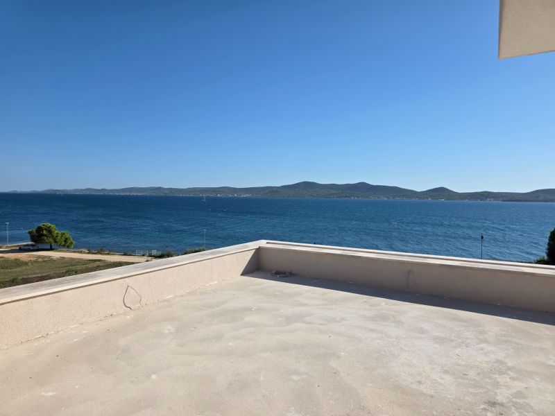 Sea view from the terrace of a 3-bedroom apartment in Sukošan.