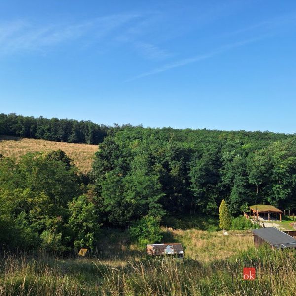Greenery and buildings offer peaceful residential plots in Stupava.