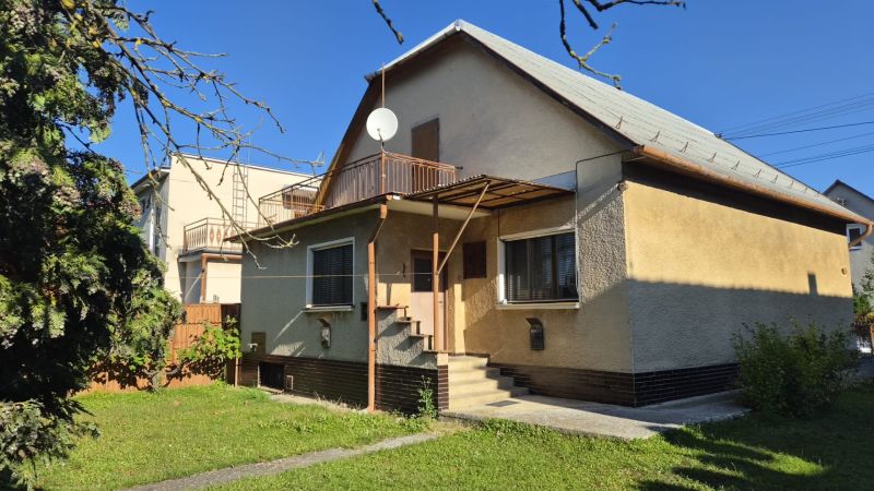 A family house on Družstevná Street in Dubnica nad Váhom with a garden and terrace.