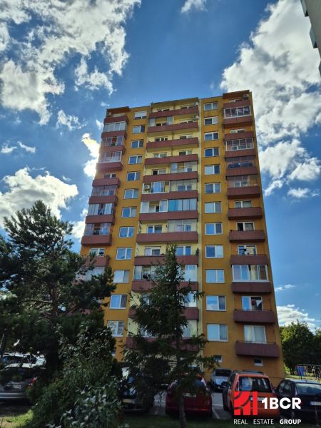 Bystrická Street in Pezinok, panel apartment building for sale, suitable for a studio apartment.