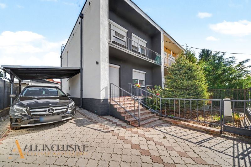 A family house in Trstice with a garage and a garden in a pleasant environment.