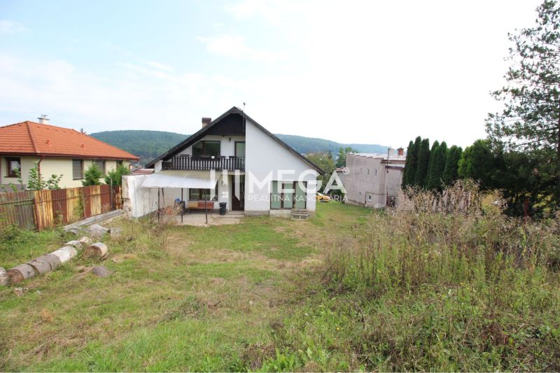 A family house on Brestovska Street in Humenne, surrounded by nature and a green plot.