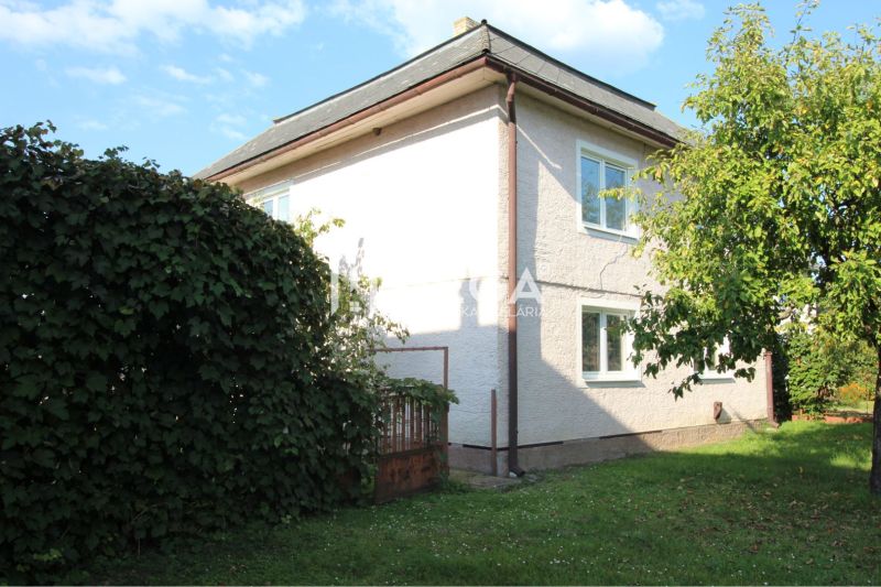 A family house on Staničná Street in Belá nad Cirochou with a landscaped garden and trees.