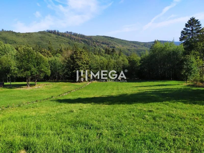 Beautiful countryside with agricultural and forest lands in Brestov nad Laborcom.