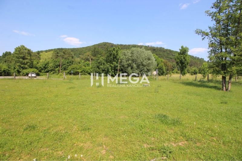 Plots - residential in Ptičom with grassy surface, surrounded by greenery and forest.