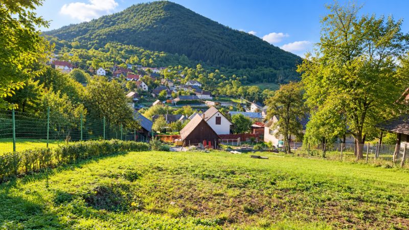 In Košecké Podhradie on Košecké Podhradie Street, there are green plots - living with a view of the hills.