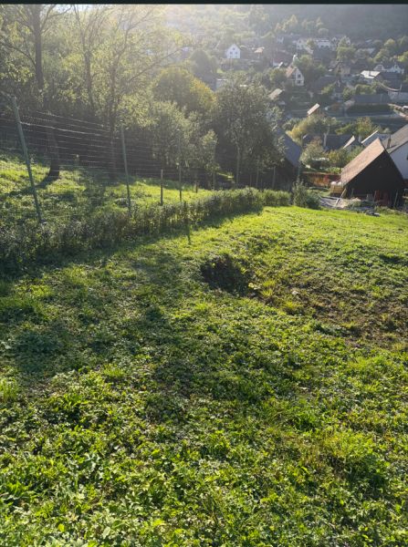 The plots - housing in Košecké Podhradie offer a beautiful view of the countryside and houses.
