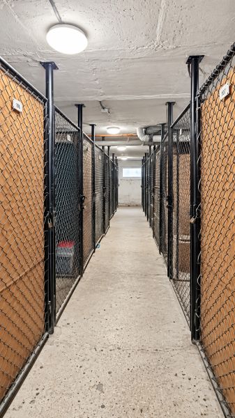 Storage spaces in a 3-room apartment on Za hradbami Street in Pezinok.