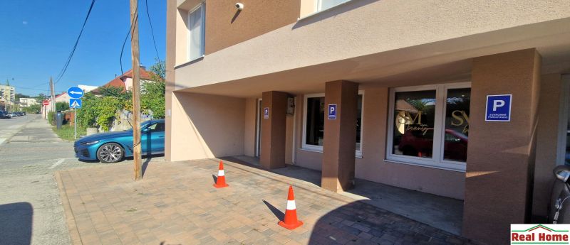 Commercial premises on Vajanského Street in Senec with reserved parking.