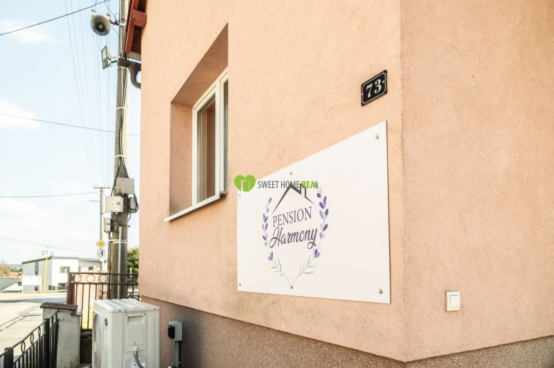 Exterior of the Harmony Guesthouse in Liptovský Michal, Hotels and Guesthouses.