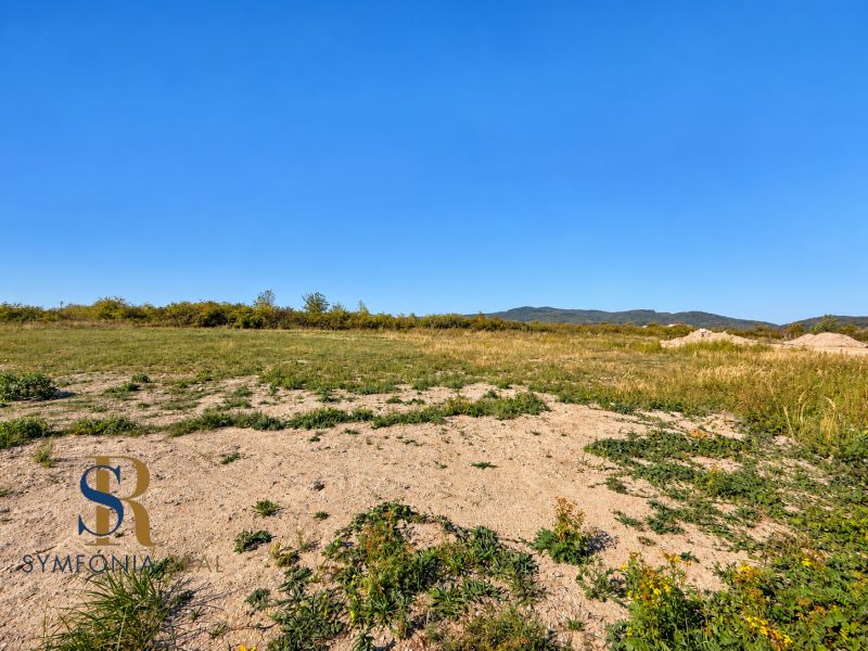 A view of spacious plots on Malagova Street in Modra suitable for living.