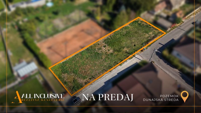 Land for sale in Dunajská Streda, Malé Blahovo, suitable for residential use.