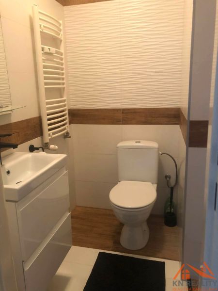 Compact bathroom in a 2-room apartment with a sink and toilet.