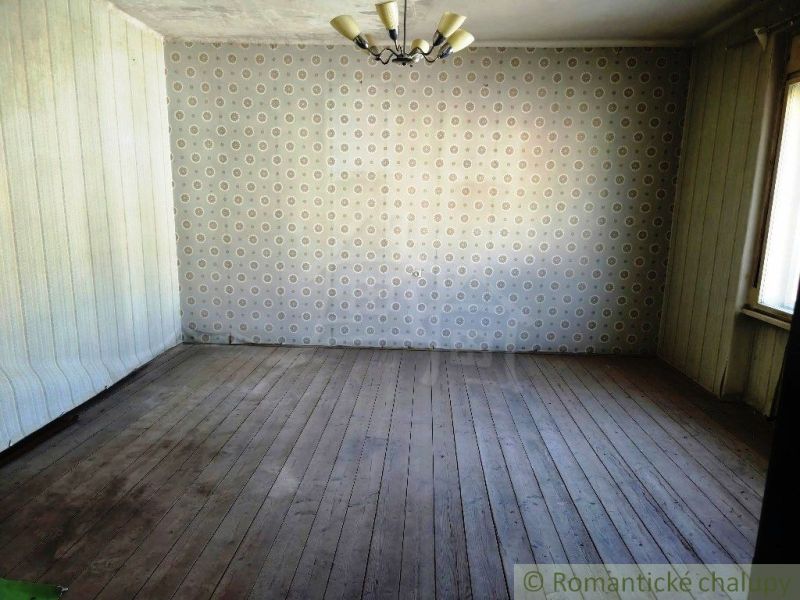 Commercial spaces with retro wallpaper and wooden decor flooring.